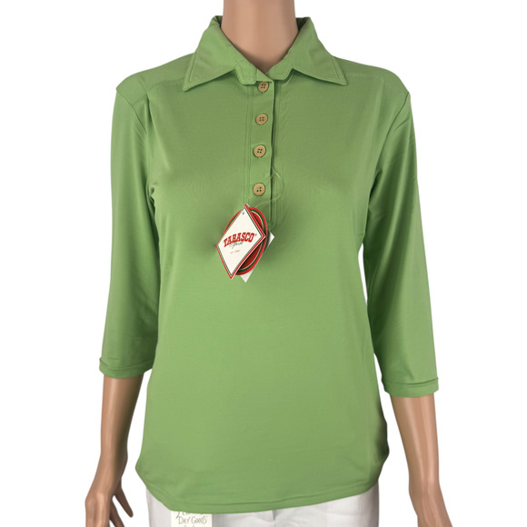 Tabasco Tops - Tabasco Sport Ladies 3/4 Sleeve Polo Shirt - Ladies Large (WT150-18)